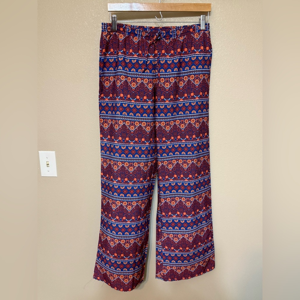 Terranova Geometric Wide Leg Pants